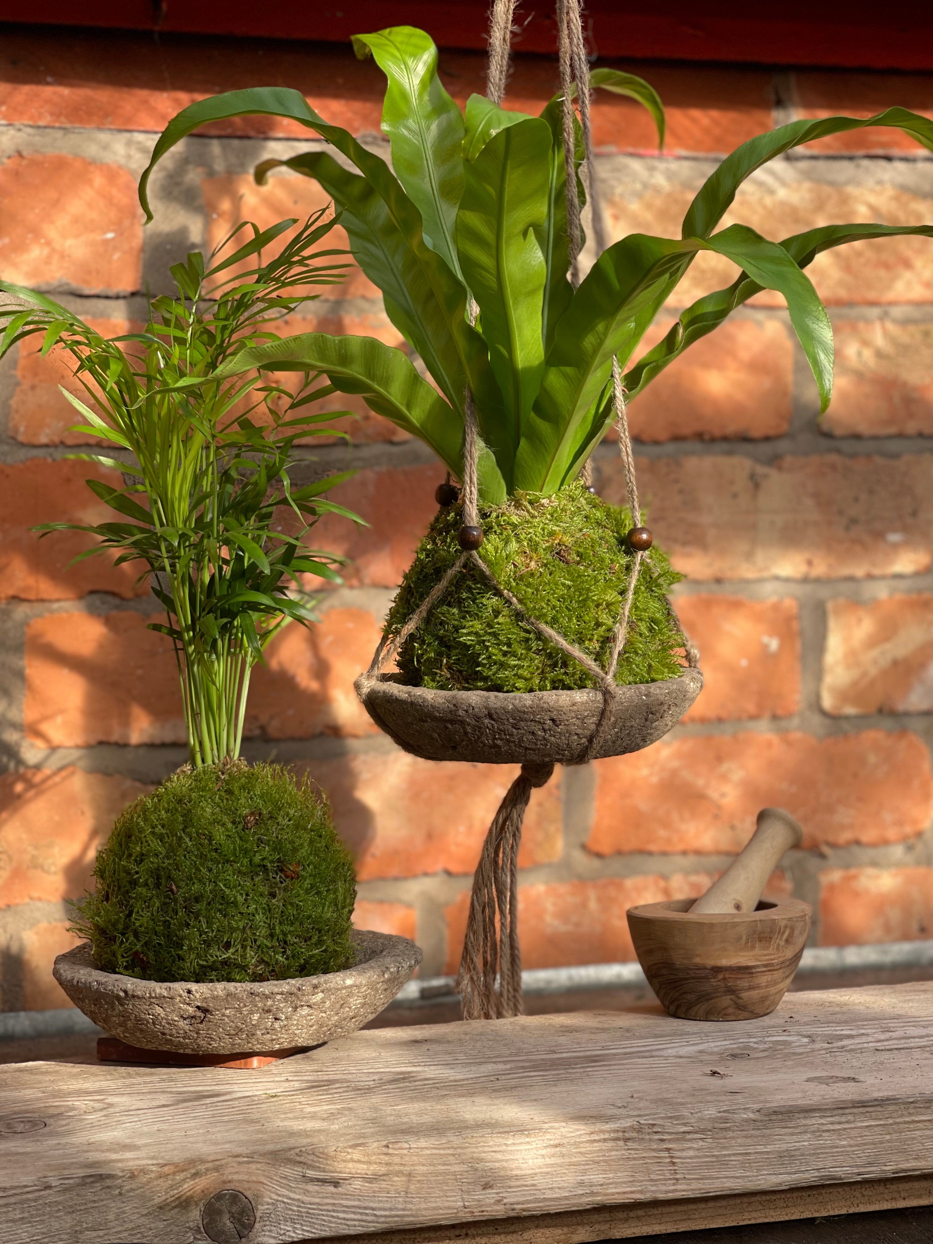 Eco rustic earthenware tray - 17cm