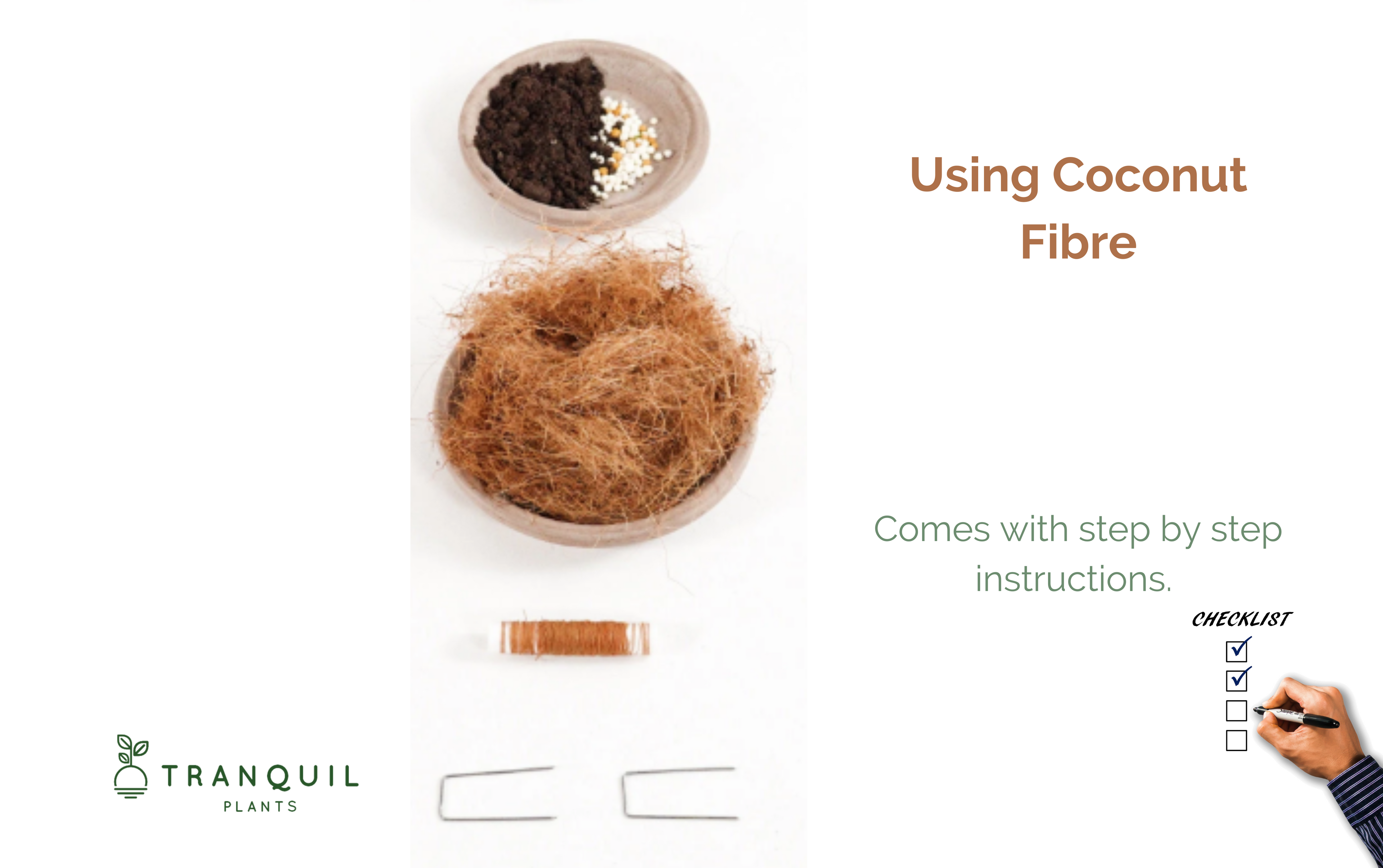 DIY Kokedama Kit | Live Moss & Coco-Fibre Wrap Kit