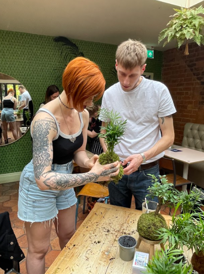 Kokedama Workshop at the Yokimono Japanese Market - 11th May