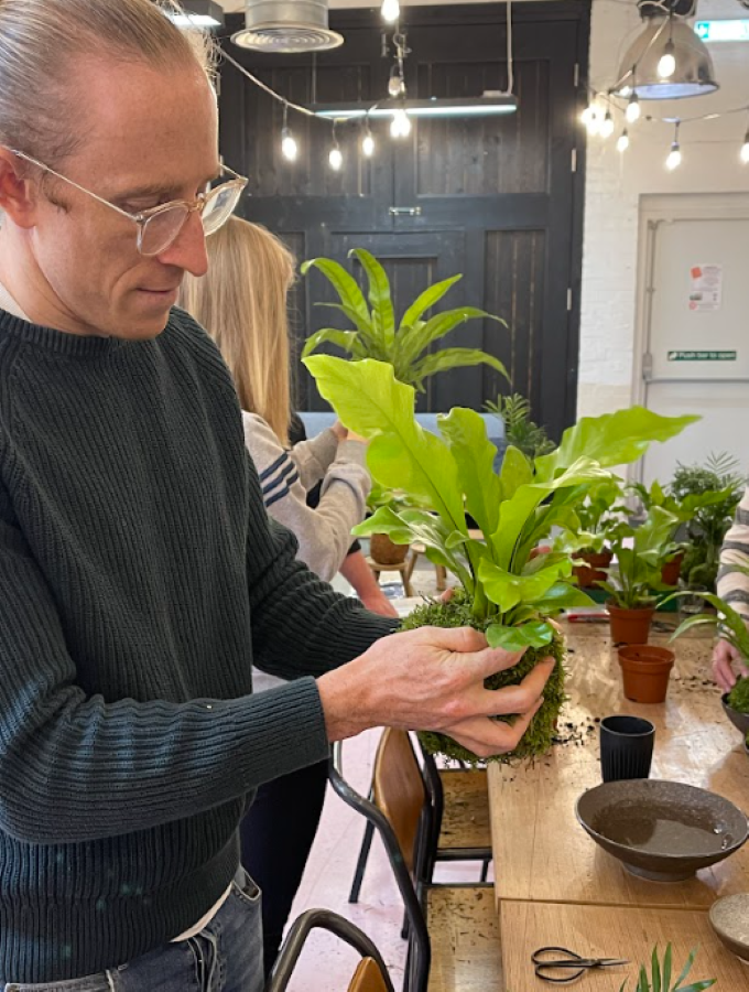 Kokedama Workshop at the Yokimono Japanese Market - 11th May