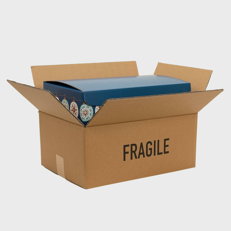 Grey Gift Box Tranquil Plants