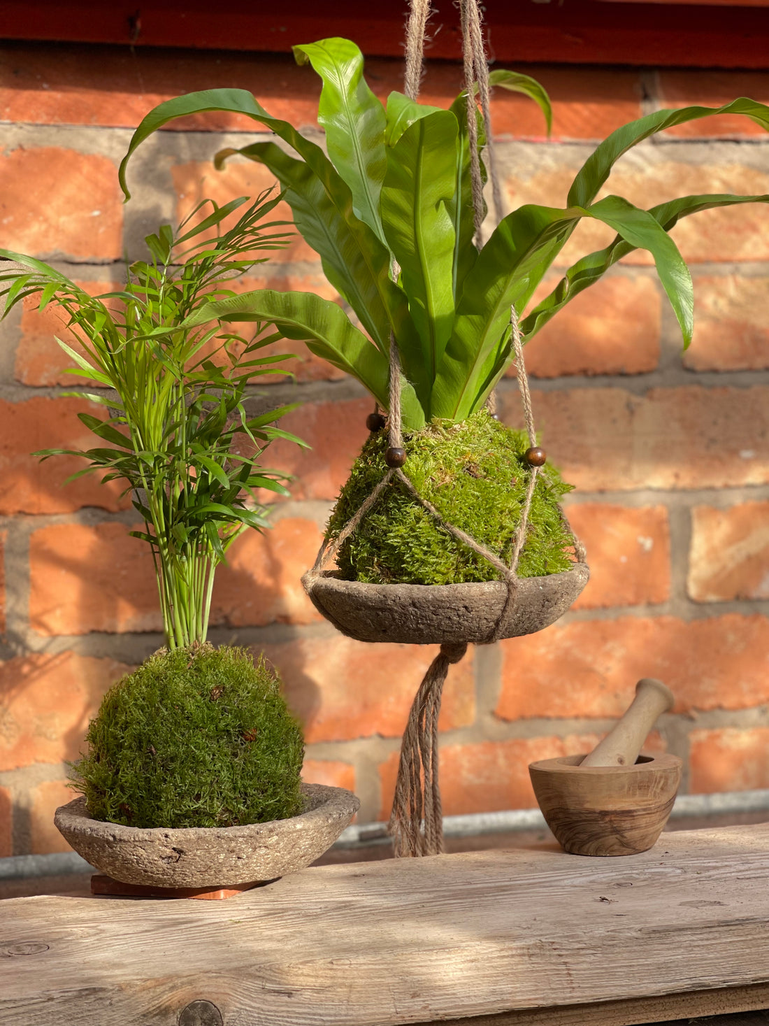 Eco rustic earthenware tray - 17cm