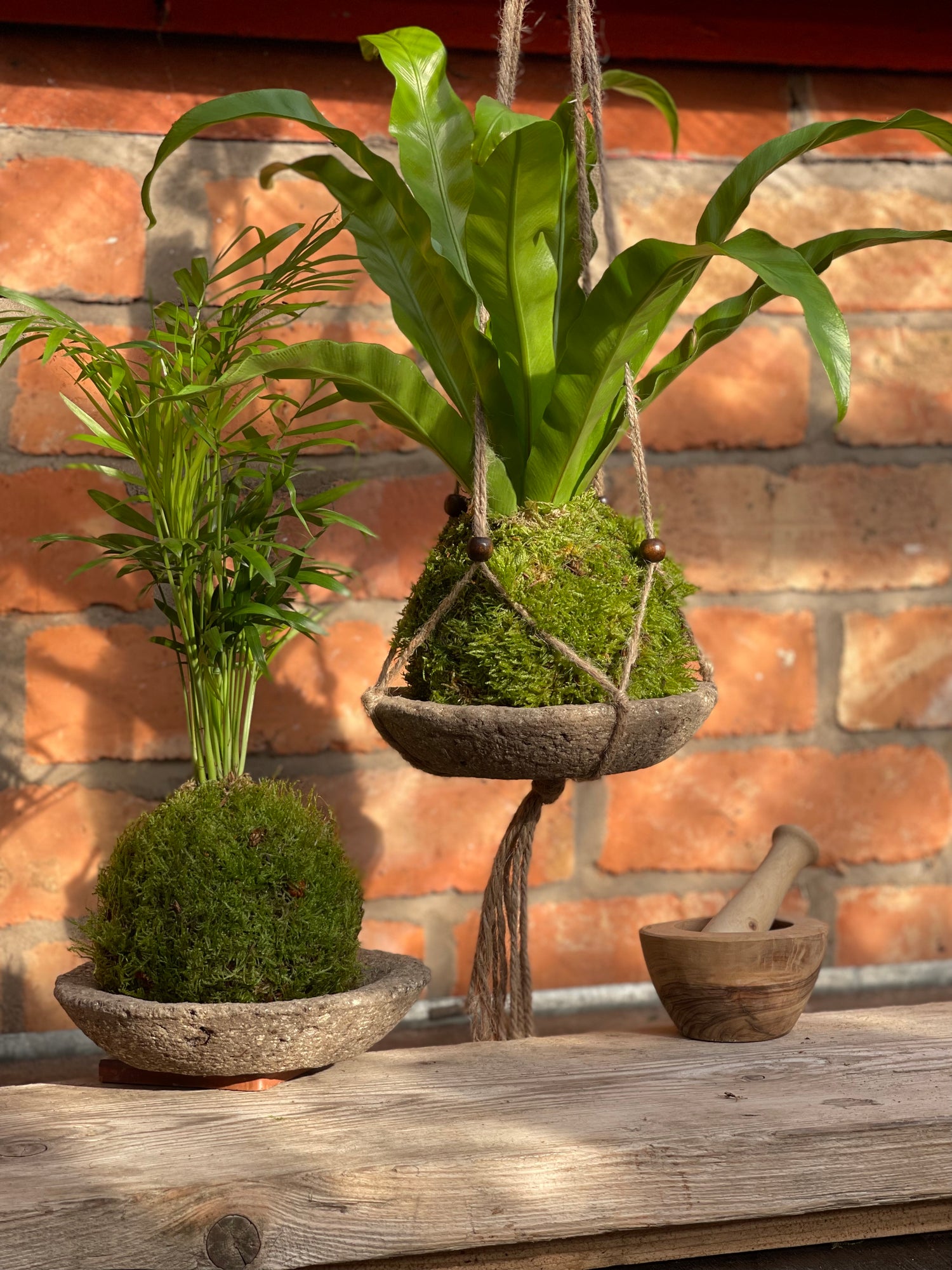 Eco rustic earthenware tray - 17cm