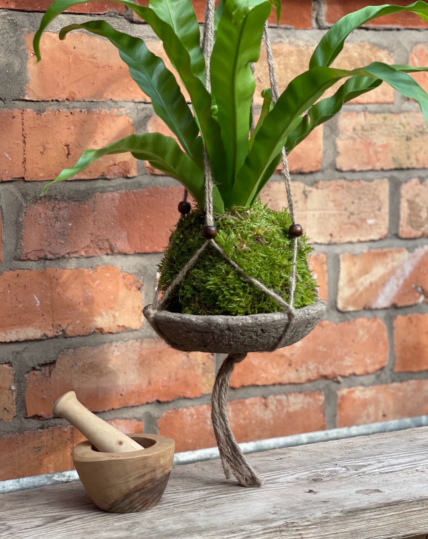 Eco rustic earthenware tray - 17cm