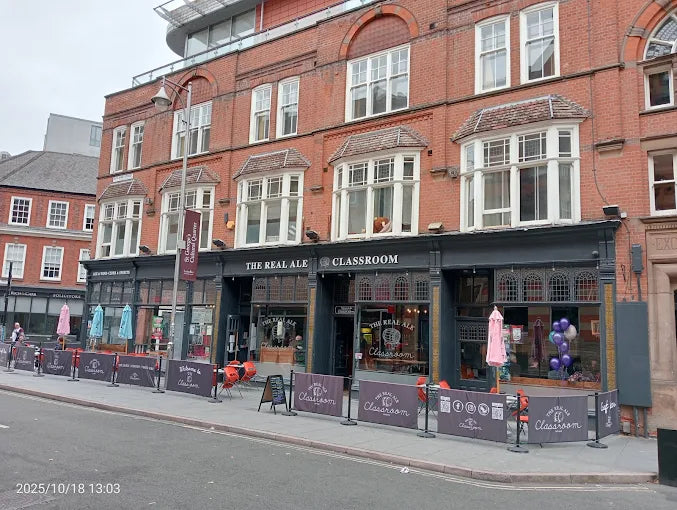 The Real Ale classroom exterior