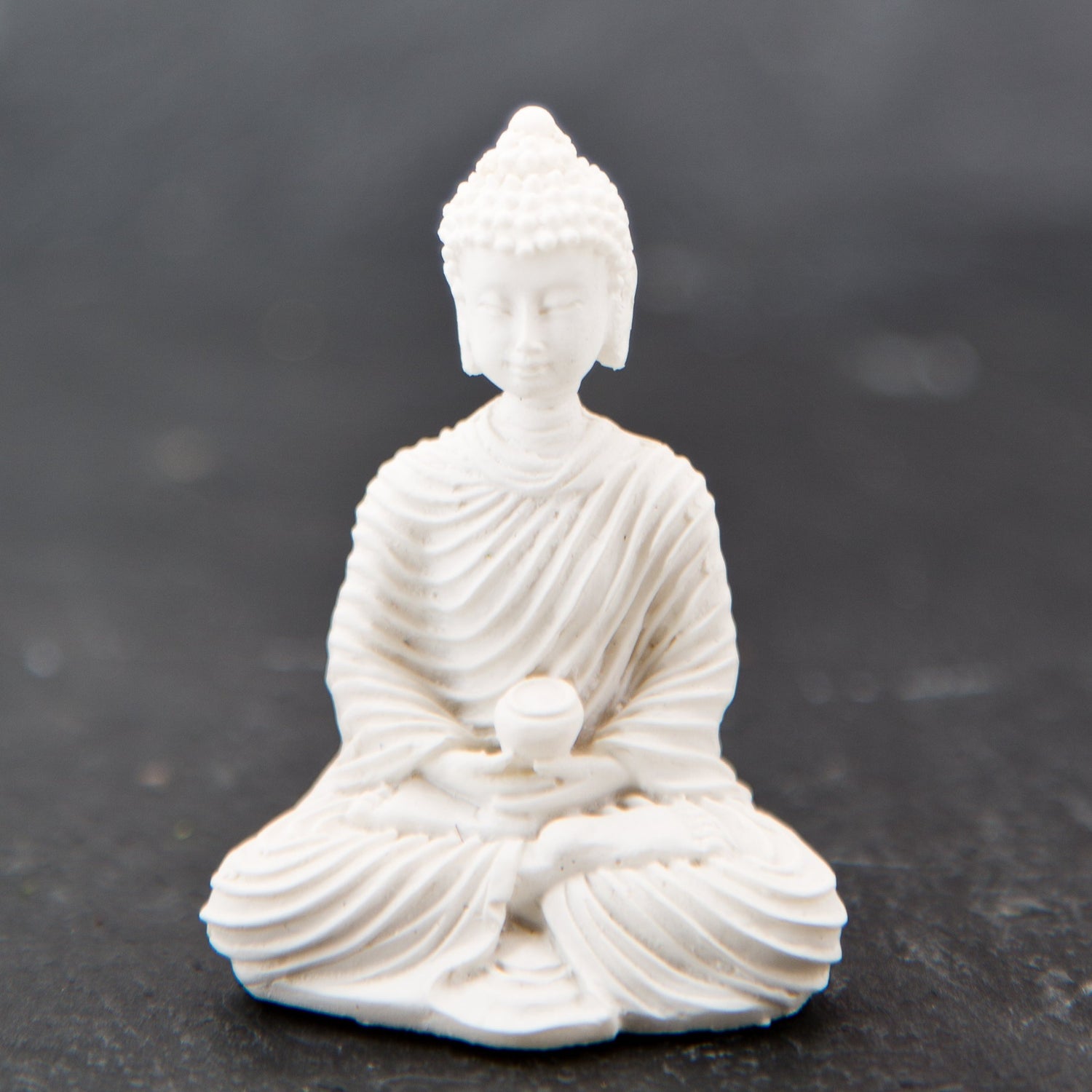 Buddha white statue